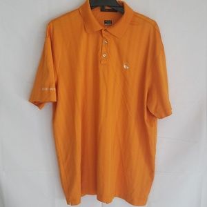 Tiger Woods polo shirt.